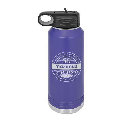50th Anniversary 32oz Water Bottle